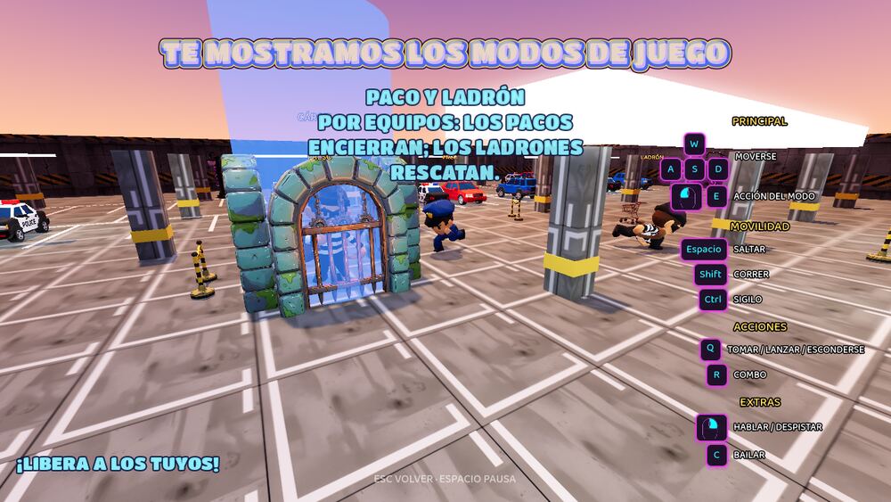 Modo Paco y Ladrón